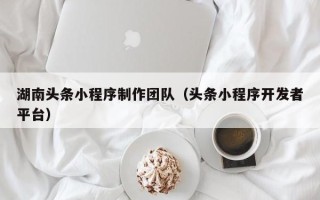 安岳湖南头条小程序制作团队（头条小程序开发者平台）